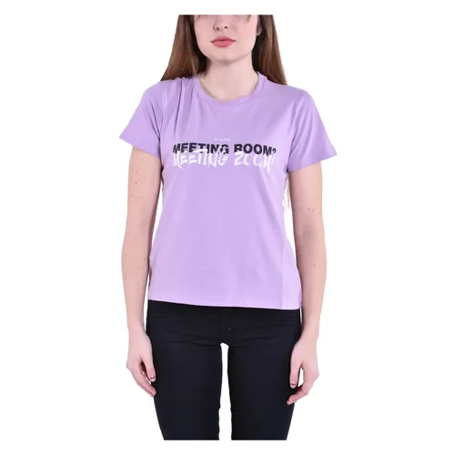Pinko - Tops > T-Shirts - Purple - Pinko - Modalova