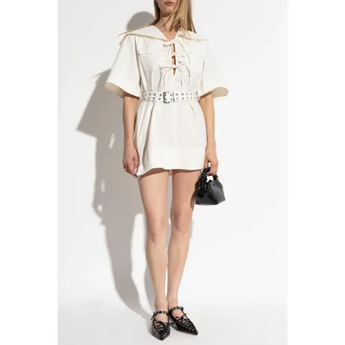 Dresses > Day Dresses > Short Dresses - - Ganni - Modalova