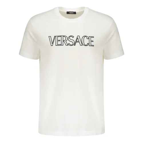 Versace - Tops > T-Shirts - White - Versace - Modalova