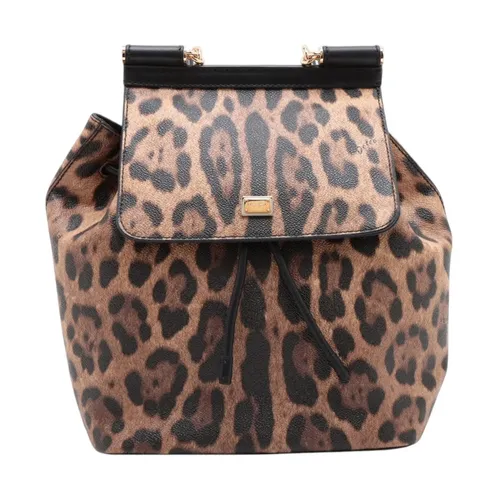 Pre-owned > Pre-owned Bags > Pre-owned Backpacks - - Dolce & Gabbana Pre-owned - Modalova