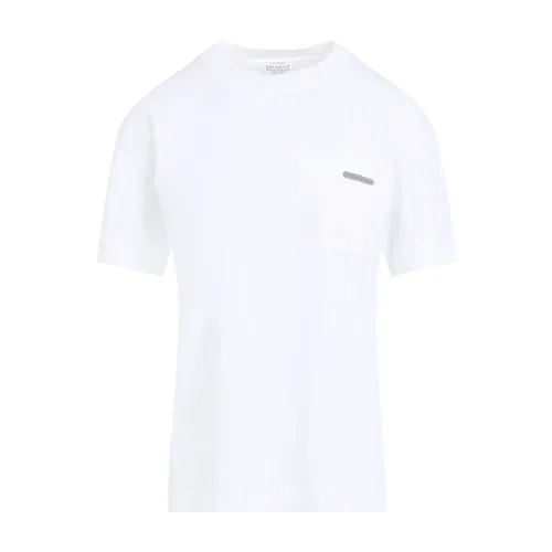 Tops > T-Shirts - - Brunello Cucinelli - Modalova