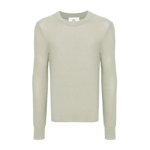 Knitwear > Round-neck Knitwear - - Ami Paris - Modalova