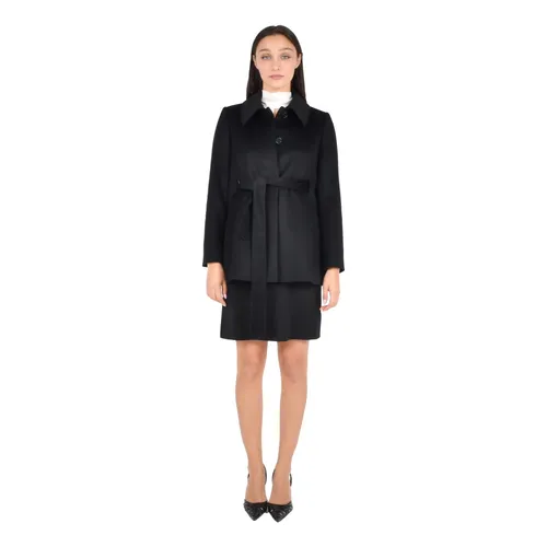 Coats > Belted Coats - - Pennyblack - Modalova