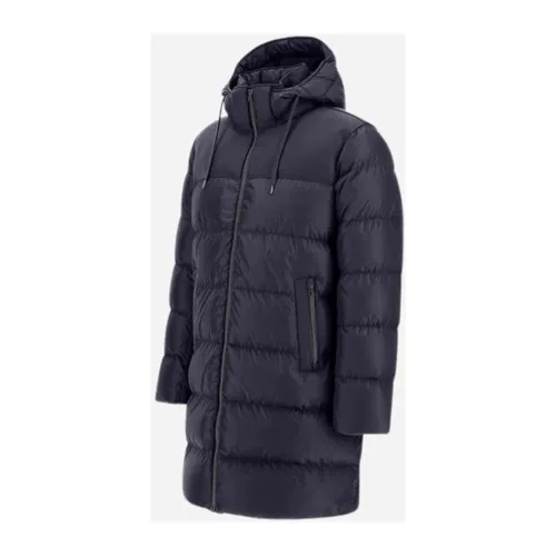 Herno - Coats > Down Coats - Blue - Herno - Modalova