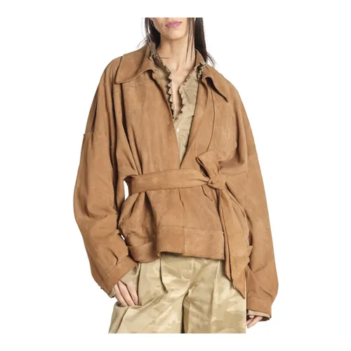 Jackets > Leather Jackets - - Jejia - Modalova