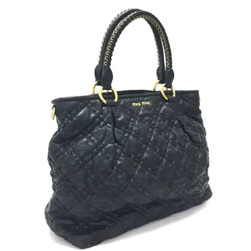 Pre-owned > Pre-owned Bags > Pre-owned Tote Bags - - Miu Miu Pre-owned - Modalova
