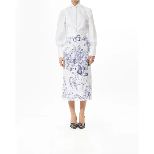 Skirts > Midi Skirts - - Moschino - Modalova