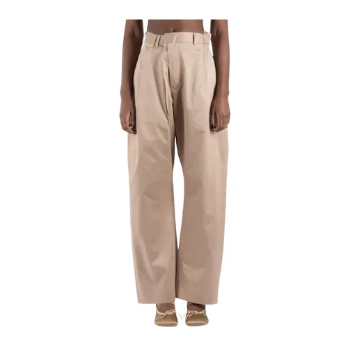 Trousers > Wide Trousers - - MM6 Maison Margiela - Modalova