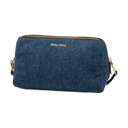 Pre-owned > Pre-owned Bags > Pre-owned Shoulder Bags - - Miu Miu Pre-owned - Modalova