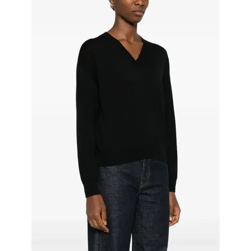 Knitwear > V-neck Knitwear - - Peserico - Modalova