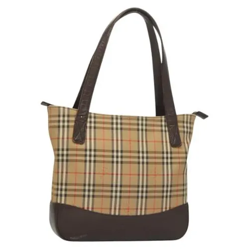 Pre-owned > Pre-owned Bags > Pre-owned Tote Bags - - Burberry Vintage - Modalova