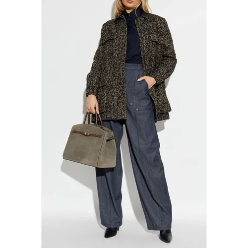 Coats > Single-Breasted Coats - - Max Mara - Modalova