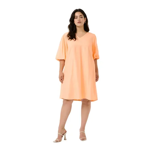 Dresses > Day Dresses > Short Dresses - - Kaffe Curve - Modalova