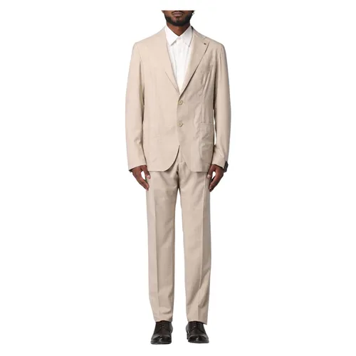 Suits > Suit Sets > Single Breasted Suits - - Tagliatore - Modalova