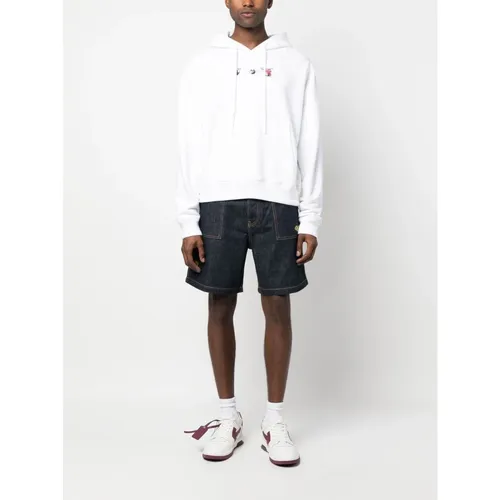 Shorts > Denim Shorts - - Off White - Modalova