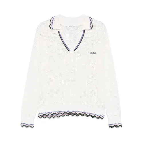 Knitwear > V-neck Knitwear - - Maison Labiche - Modalova
