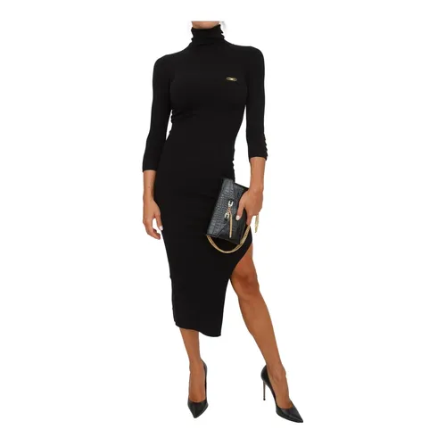 Dresses > Day Dresses > Knitted Dresses - - Elisabetta Franchi - Modalova