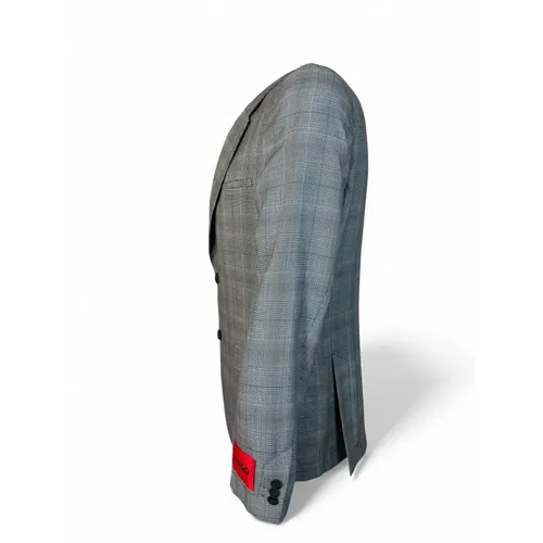 Hugo - Jackets > Blazers - Gray - Hugo - Modalova