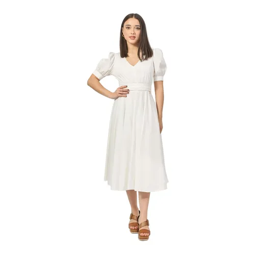 Dresses > Day Dresses > Midi Dresses - - Fracomina - Modalova