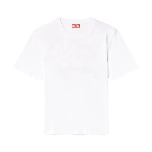 Diesel - Tops > T-Shirts - White - Diesel - Modalova