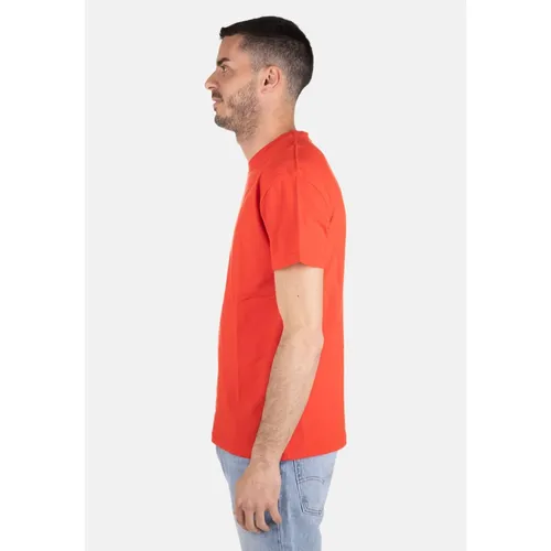 Aspesi - Tops > T-Shirts - Red - Aspesi - Modalova