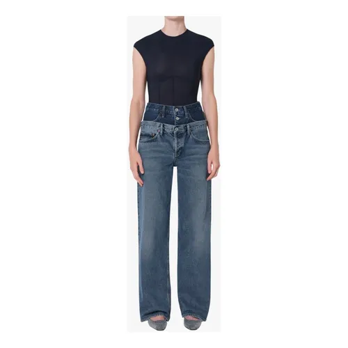 Jeans > Straight Jeans - - Agolde - Modalova