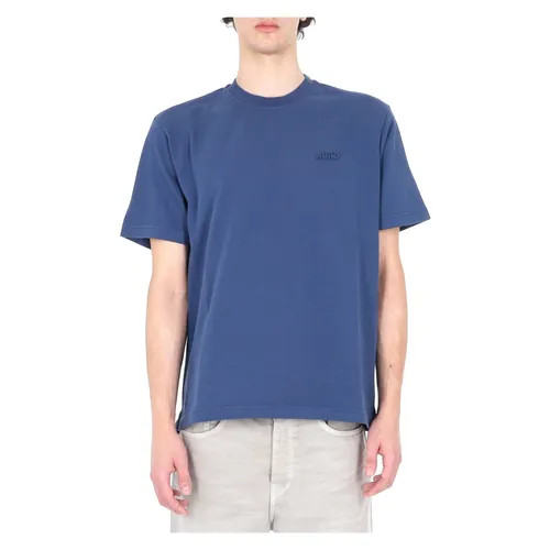 Autry - Tops > T-Shirts - Blue - Autry - Modalova