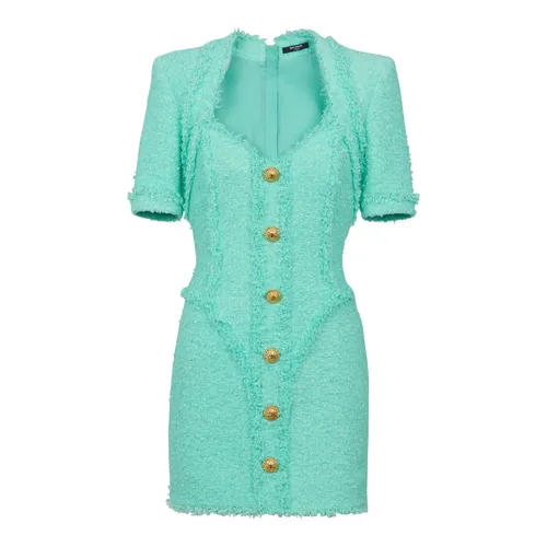 Dresses > Day Dresses > Short Dresses - - Balmain - Modalova