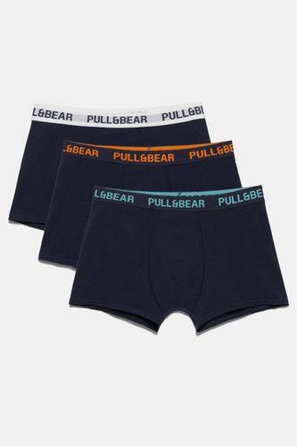 Lot 3 Boxers Avec Écusson - Pull&Bear - Modalova