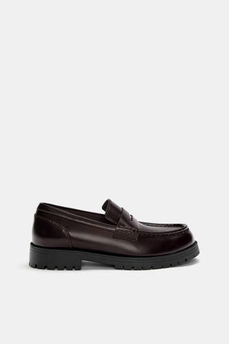 Mocassins Volume Bordeaux - Pull&Bear - Modalova