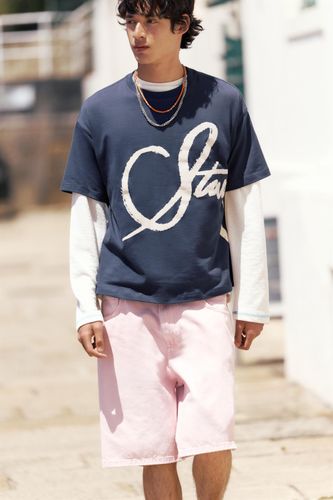 T-Shirt Stwd Graffiti - Pull&Bear - Modalova
