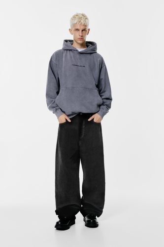 Pantalon Baggy En Velours Côtelé - Pull&Bear - Modalova