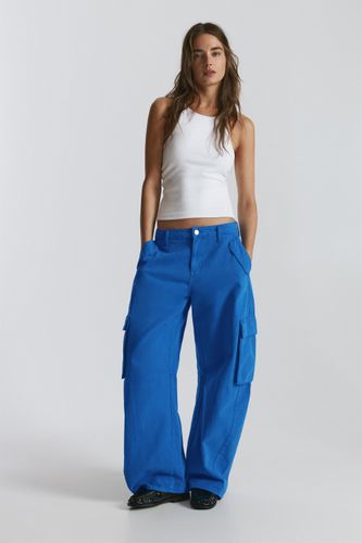 Pantalon Cargo Balloon - Pull&Bear - Modalova