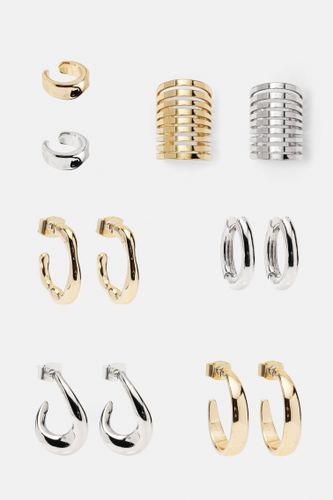 Lot De Boucles D’oreilles Ear Cuff - Pull&Bear - Modalova