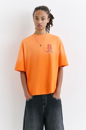 T-Shirt Boxy Stwd Orange - Pull&Bear - Modalova