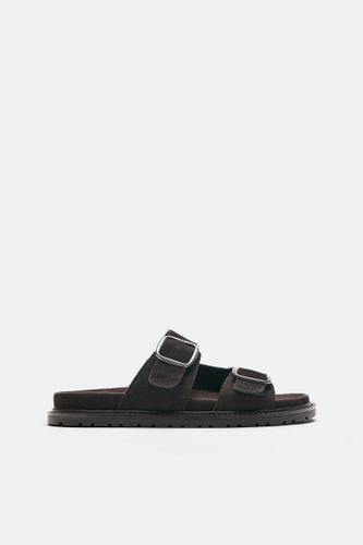 Sandales Boucles Cuir - Pull&Bear - Modalova