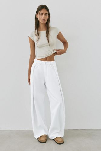 Jean Baggy Ballon À Plis - Pull&Bear - Modalova