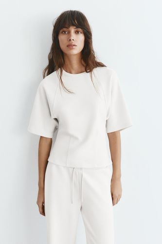 Sweat Manches Courtes Doux Au Toucher - Pull&Bear - Modalova