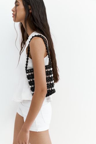 Sac À Main À Rayures Et Perles - Pull&Bear - Modalova