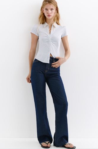 Chemise Manches Courtes Ajustée - Pull&Bear - Modalova