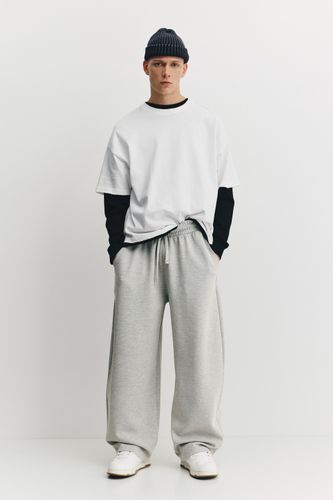 Pantalon De Survêtement Ballon Interlock - Pull&Bear - Modalova