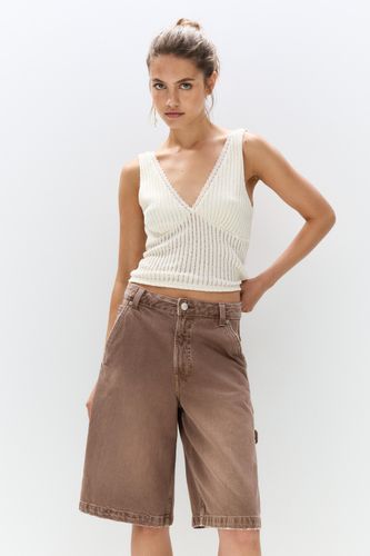 Bermuda Carpenter Marron - Pull&Bear - Modalova