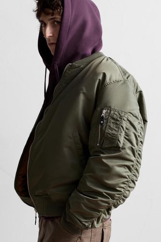 Veste Bomber Oversize Stwd - Pull&Bear - Modalova