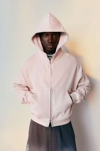 Sweat Oversize À Capuche Zippé - Pull&Bear - Modalova