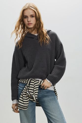 Pull À Capuche En Chenille - Pull&Bear - Modalova