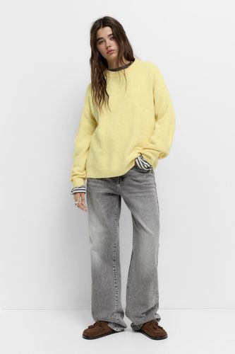 Pull En Maille Douce - Pull&Bear - Modalova