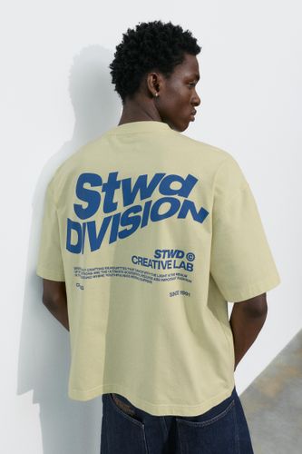 T-Shirt Stwd Creative Lab - Pull&Bear - Modalova