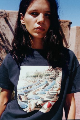 T-Shirt Slim Aarons - Pull&Bear - Modalova