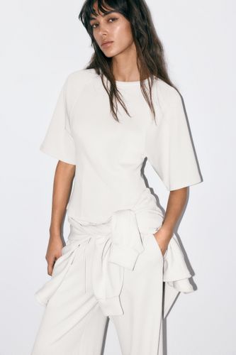 Sweat Manches Courtes Doux Au Toucher - Pull&Bear - Modalova