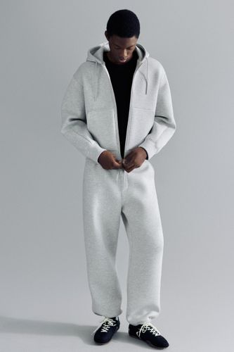 Pantalon Baggy Effet Néoprène - Pull&Bear - Modalova